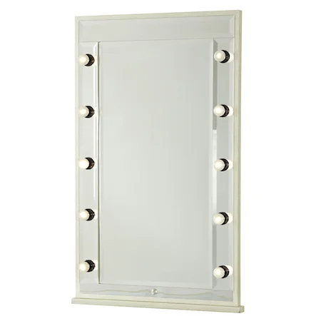 Vanity Mirror with Multi-Setting Halogen Lights